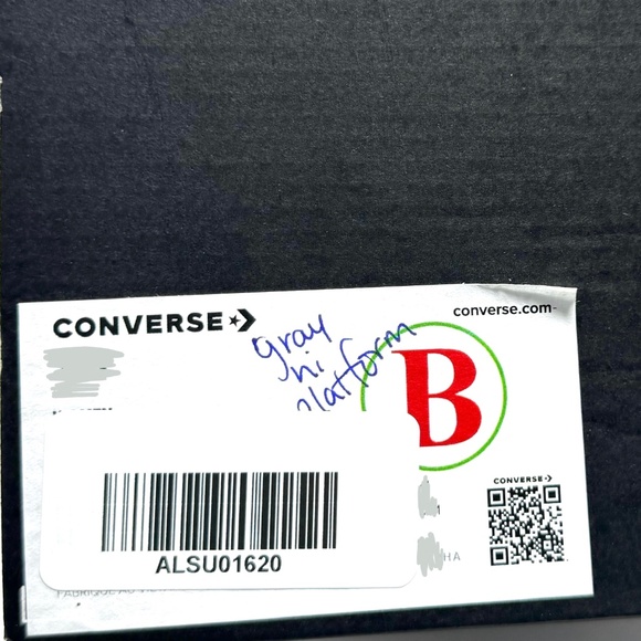 Converse Ctas Lift Platform High Casual Sneakers Women's Canvas 570434C -WBLB - Picture 8 of 9